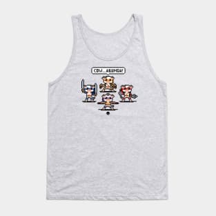 COW... abunga! 8-bit Tank Top